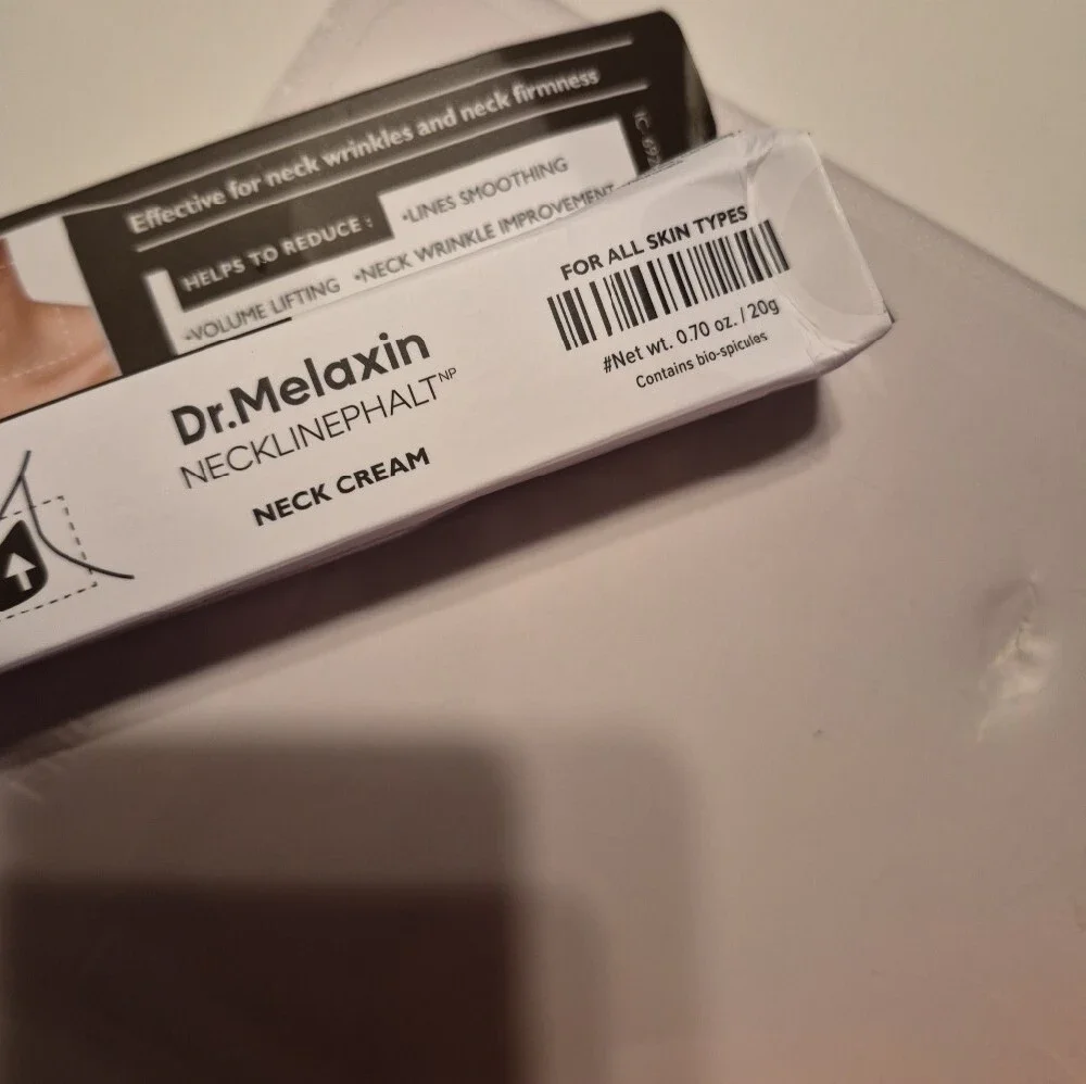 0NecklineCream - White | Neck Cream for Neck Firmness Dr Melaxin